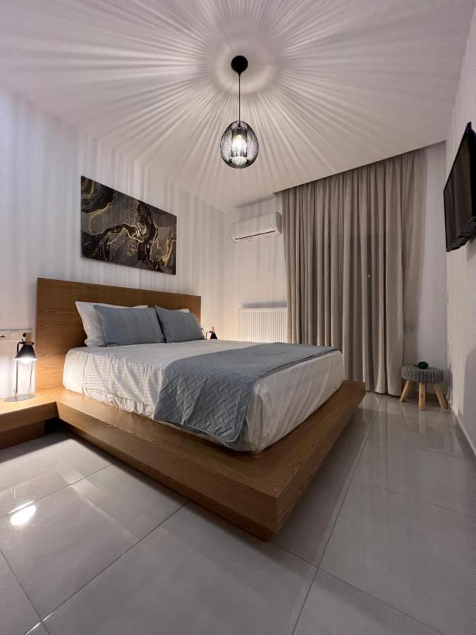 Modern Apartment Close To Airport With Gym And Bbq Iraklio Exterior foto